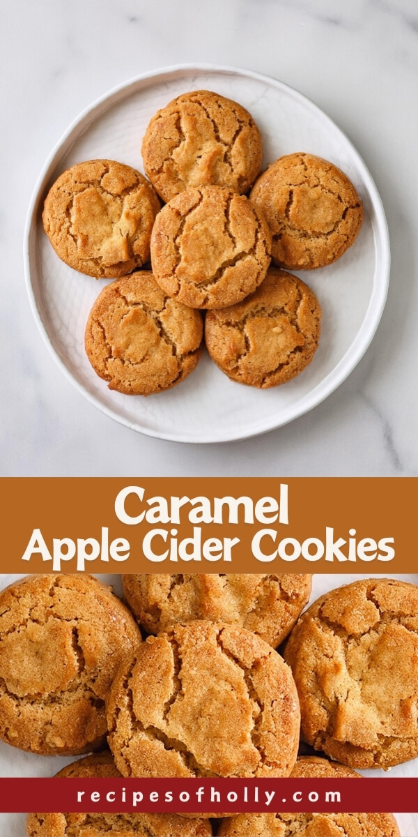 Caramel Apple Cider Cookies combine the cozy flavors of spiced apple cider with pockets of melty caramel. These soft, chewy treats are ideal for autumn gatherings or a comforting snack on a chilly day.