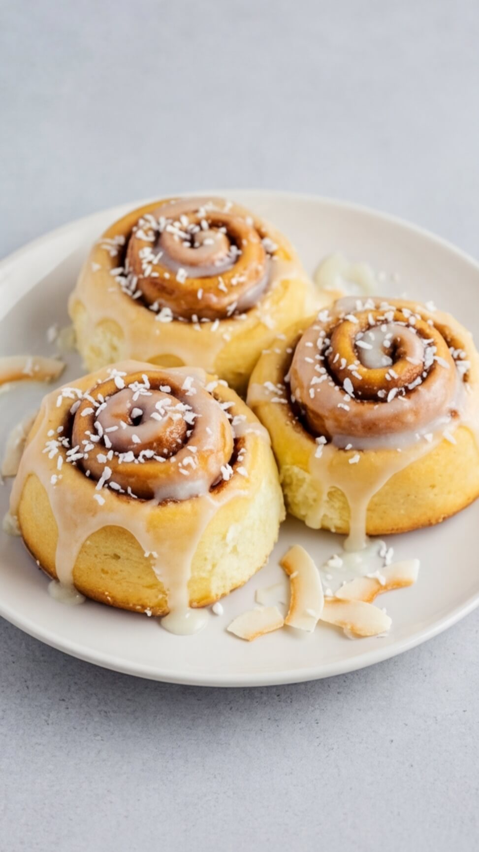 Coconut Cream Cinnamon Rolls – Soft, Fluffy & Tropical Twist