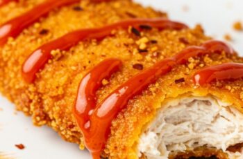 Perfect for a fast dinner or protein-packed snack, these Air Fryer Chicken Tenders are golden, crispy on the outside, and juicy inside.