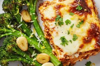 Perfect for weeknight dinners or meal prep, this Lasagna with Cottage Cheese layers tender noodles, hearty beef, and a creamy spinach filling with that perfect cheesy top. 🍝🧀🌿