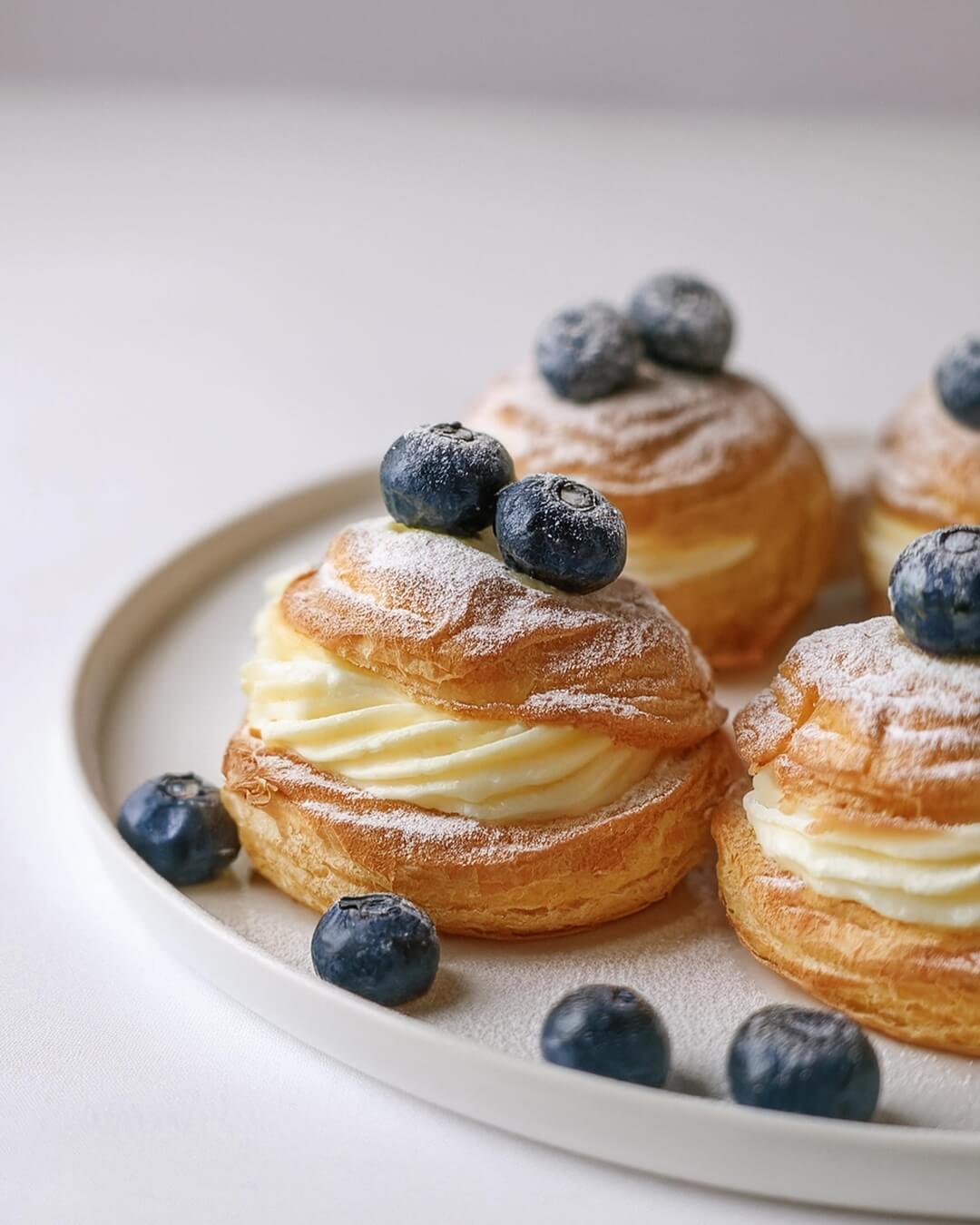 Whether you’re hosting a tea party, celebrating a special event, or simply enjoying a sweet treat, Cream Puffs are the perfect choice. The combination of light pastry, creamy filling, and beautiful presentation makes them a crowd-pleaser that everyone will enjoy.