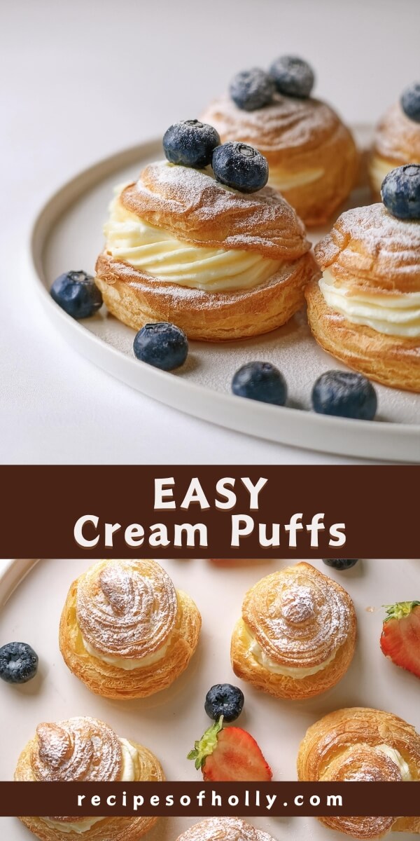Whether you’re hosting a tea party, celebrating a special event, or simply enjoying a sweet treat, Cream Puffs are the perfect choice. The combination of light pastry, creamy filling, and beautiful presentation makes them a crowd-pleaser that everyone will enjoy.