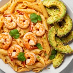 Creamy Chipotle Pasta with Shrimp, Quick Weeknight Meal