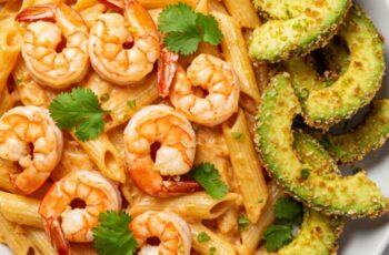 Creamy Chipotle Pasta with Shrimp, Quick Weeknight Meal