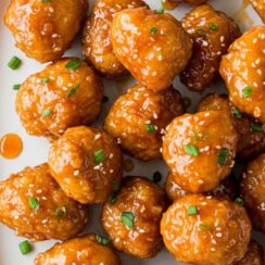 Crispy Hot Honey Chicken Bites Recipe