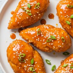 Crunchy Honey Buffalo Chicken, Sweet and Spicy Dinner Idea