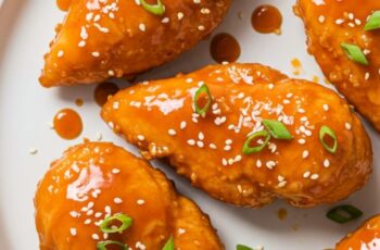 Crunchy Honey Buffalo Chicken, Sweet and Spicy Dinner Idea