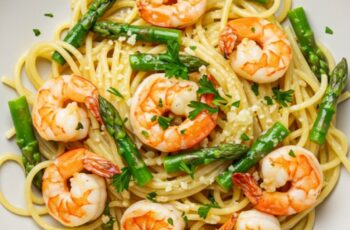 Easy Shrimp Scampi Pasta, Weeknight Seafood Dinner