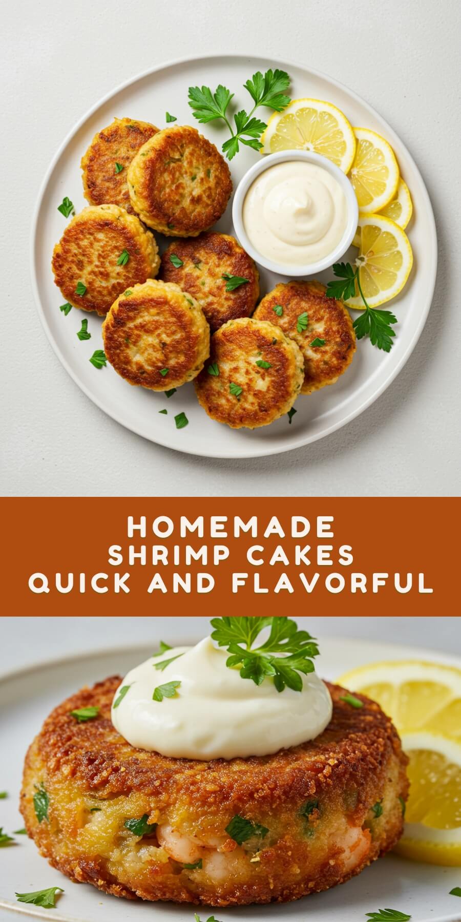 Crispy on the outside, tender inside, these shrimp cakes are bursting with fresh herbs and flavor. It’s perfect for weeknight dinners and appetizers. 🦐🥢🍋