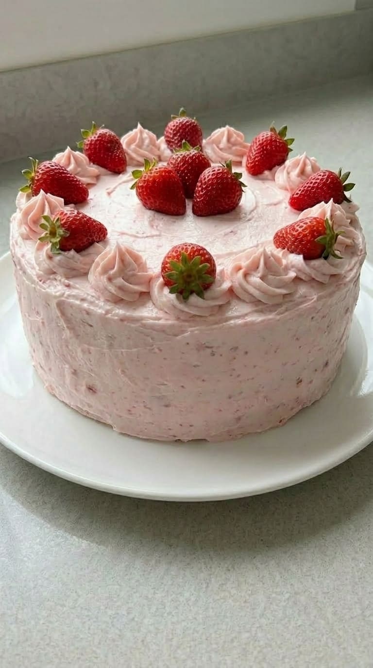 The Only Strawberry Cake Recipe You Will Ever Need