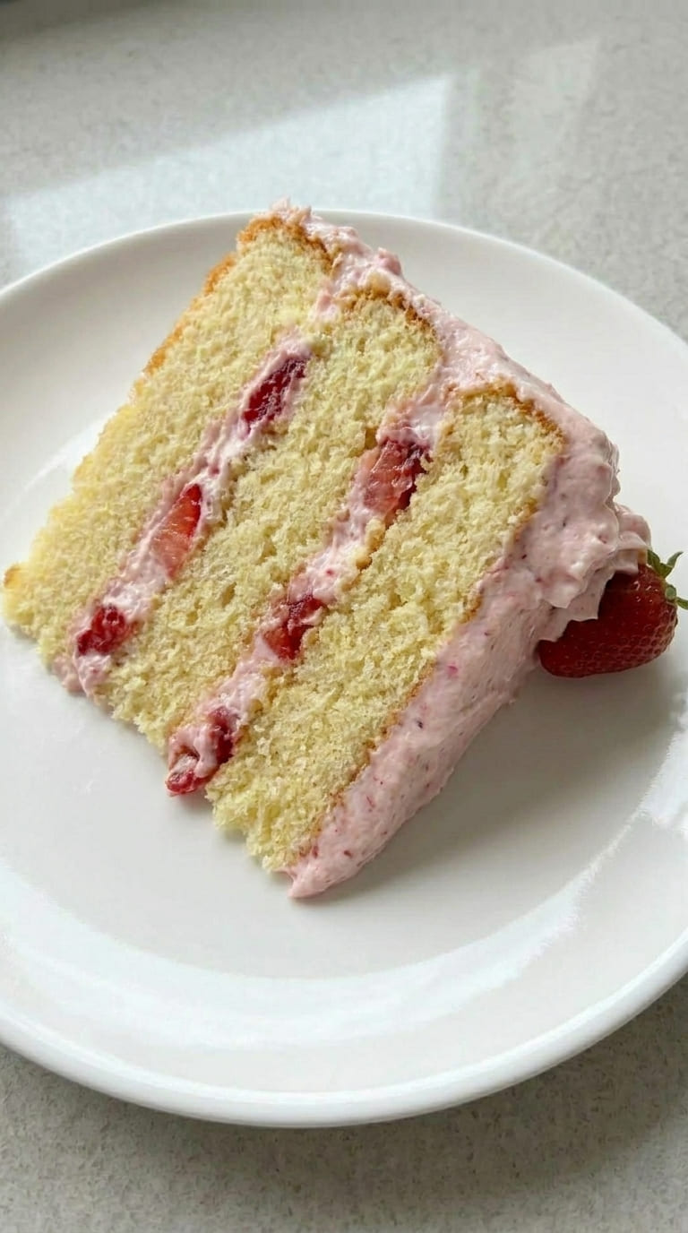 The Only Strawberry Cake Recipe You Will Ever Need
