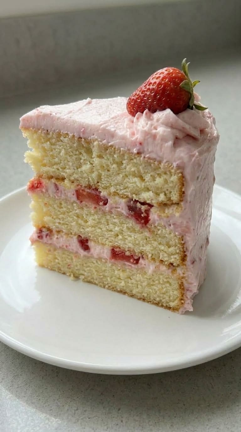 The Only Strawberry Cake Recipe You Will Ever Need