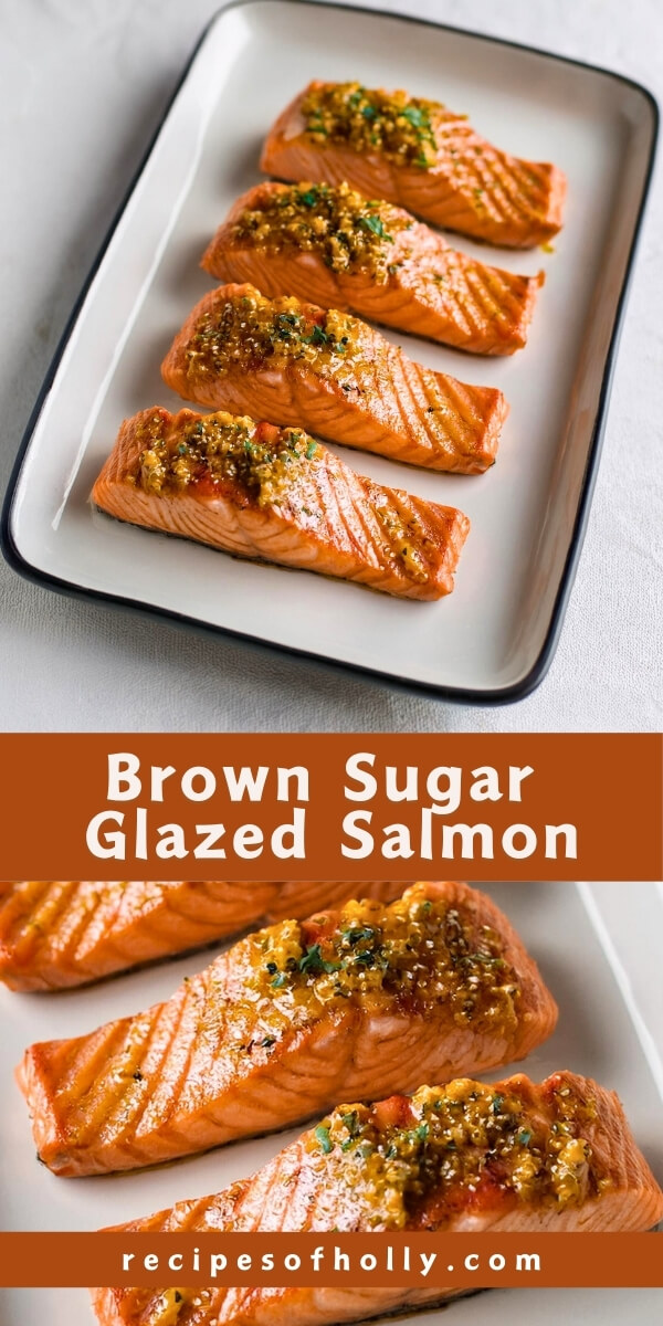 Brown Sugar Glazed Salmon is a perfect blend of sweet and savory, featuring caramelized brown sugar, tangy Dijon mustard, and zesty lemon for a rich, flavorful bite!