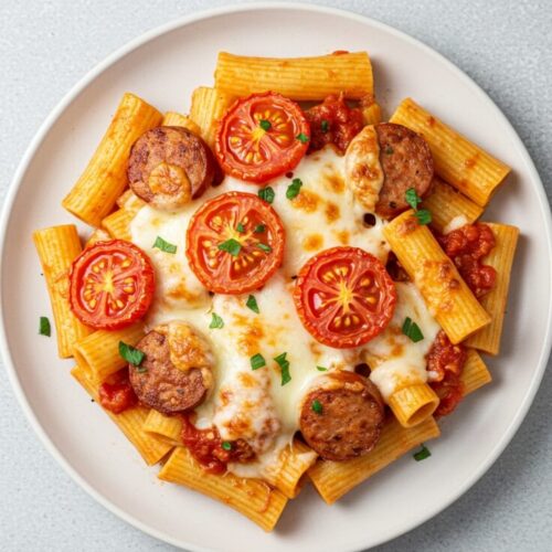 Cheesy Baked Rigatoni – Easy Comfort Food Pasta