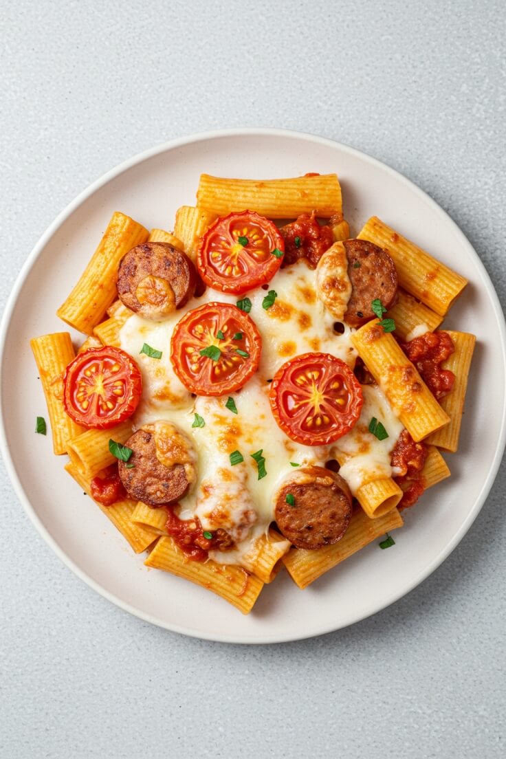 Cheesy Baked Rigatoni – Easy Comfort Food Pasta