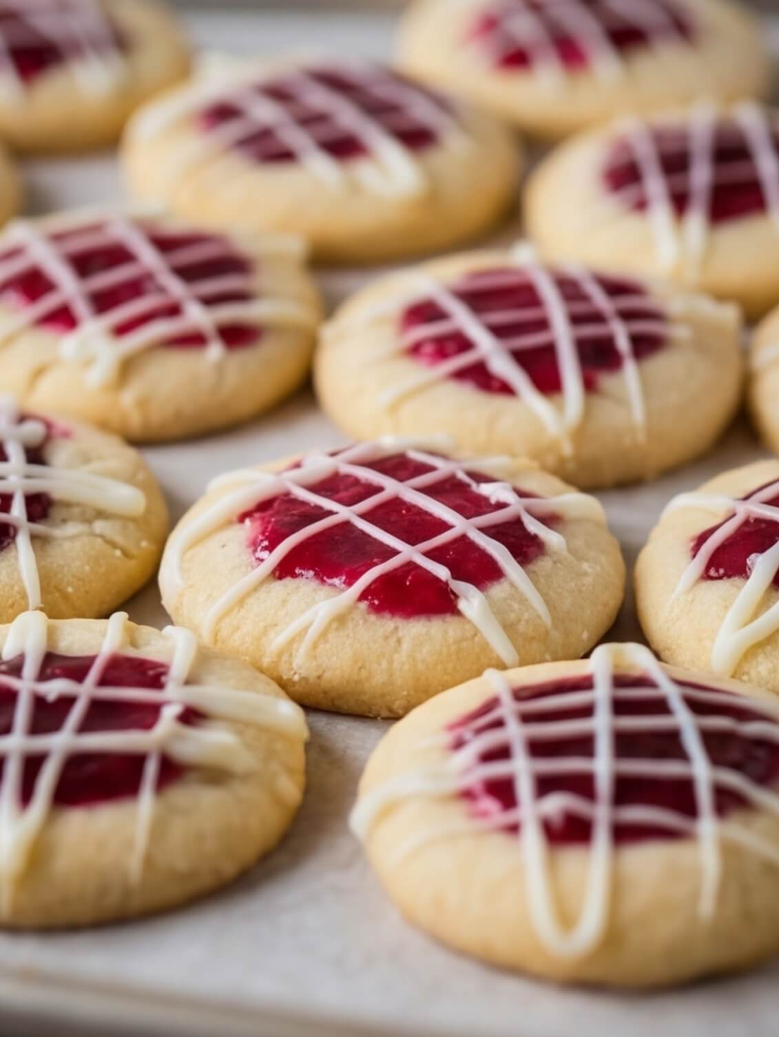 The Best Homemade Raspberry Almond Thumbprint Cookies