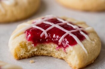 The Best Homemade Raspberry Almond Thumbprint Cookies