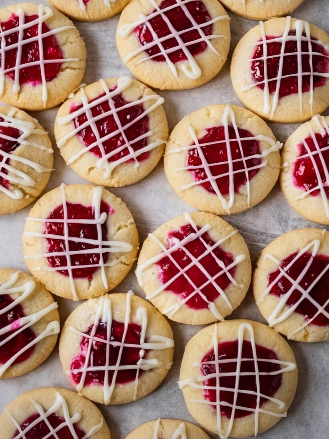 The Best Homemade Raspberry Almond Thumbprint Cookies