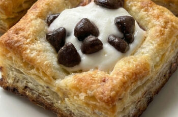 Homemade Ricotta Chocolate Chip Pastry – Bakery Style Treat