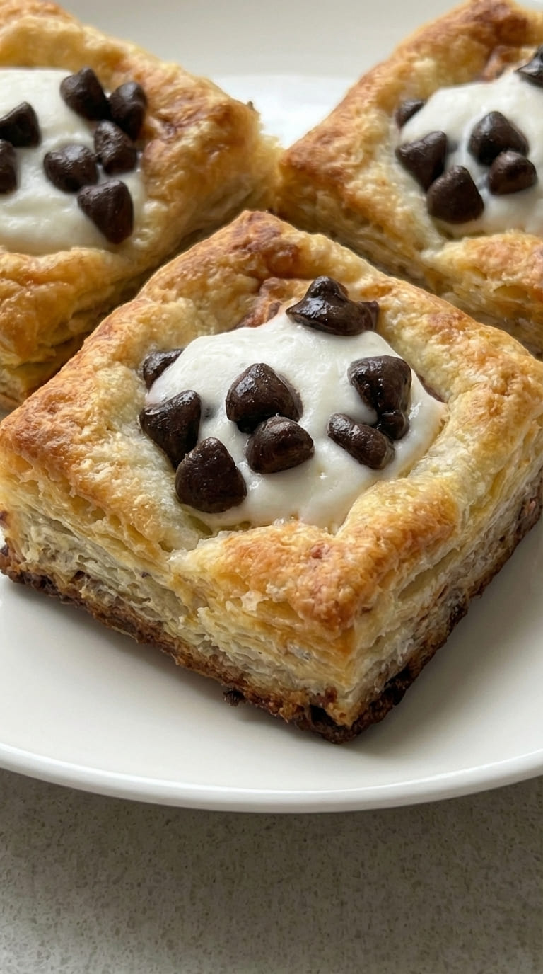 Homemade Ricotta Chocolate Chip Pastry – Bakery Style Treat