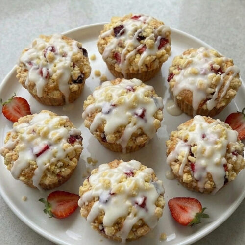 The Best Strawberry Cream Cheese Muffins, Easy Homemade Recipe