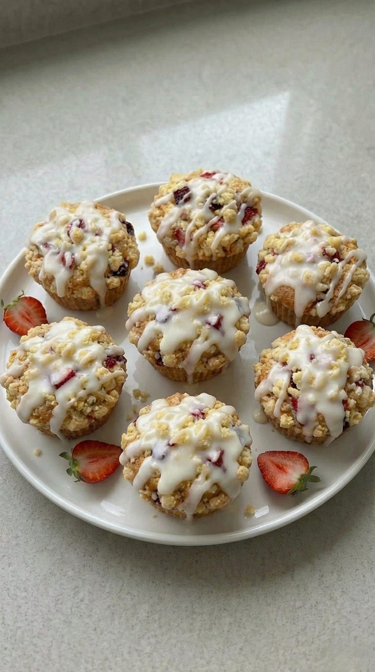 The Best Strawberry Cream Cheese Muffins, Easy Homemade Recipe