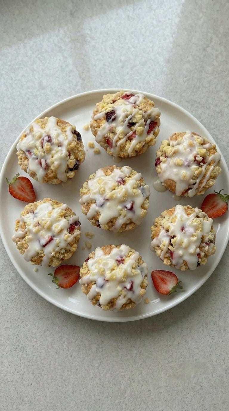 The Best Strawberry Cream Cheese Muffins, Easy Homemade Recipe