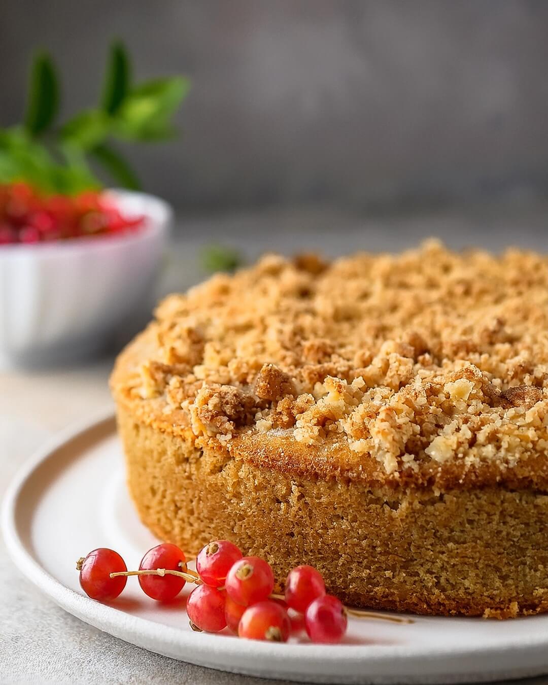 This classic Streusel Coffee Cake is soft, buttery, and topped with a sweet cinnamon crumble for the ultimate cozy treat—perfect with your morning coffee!