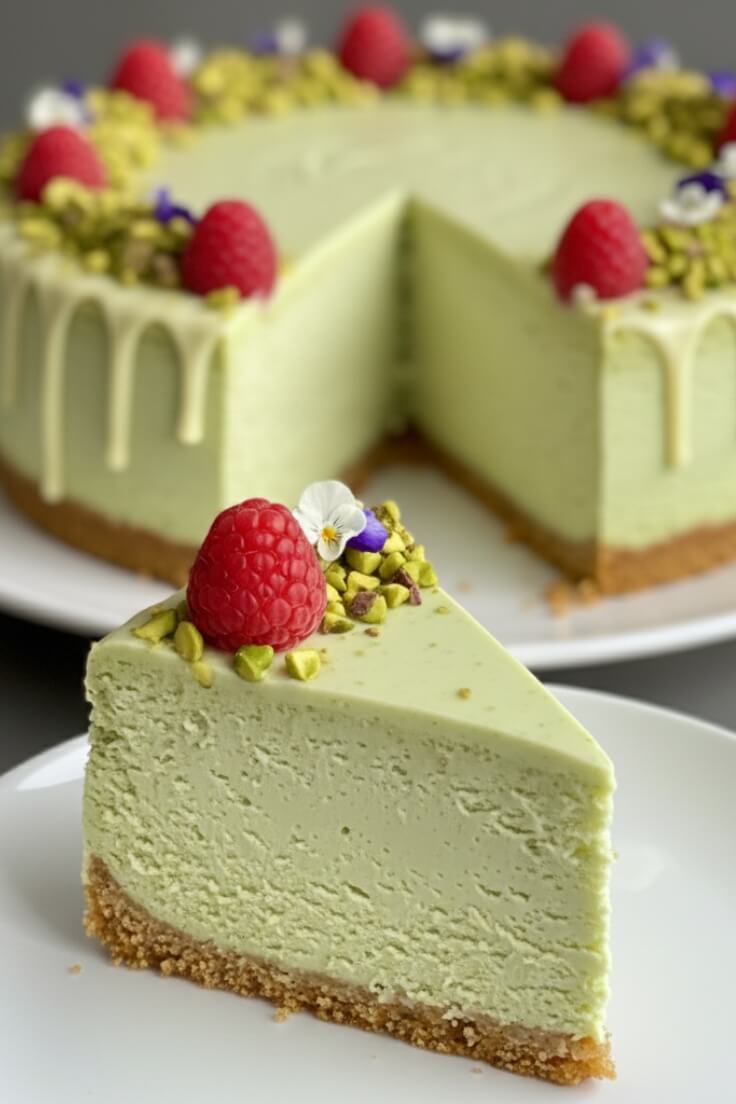 Pistachio Cheesecake