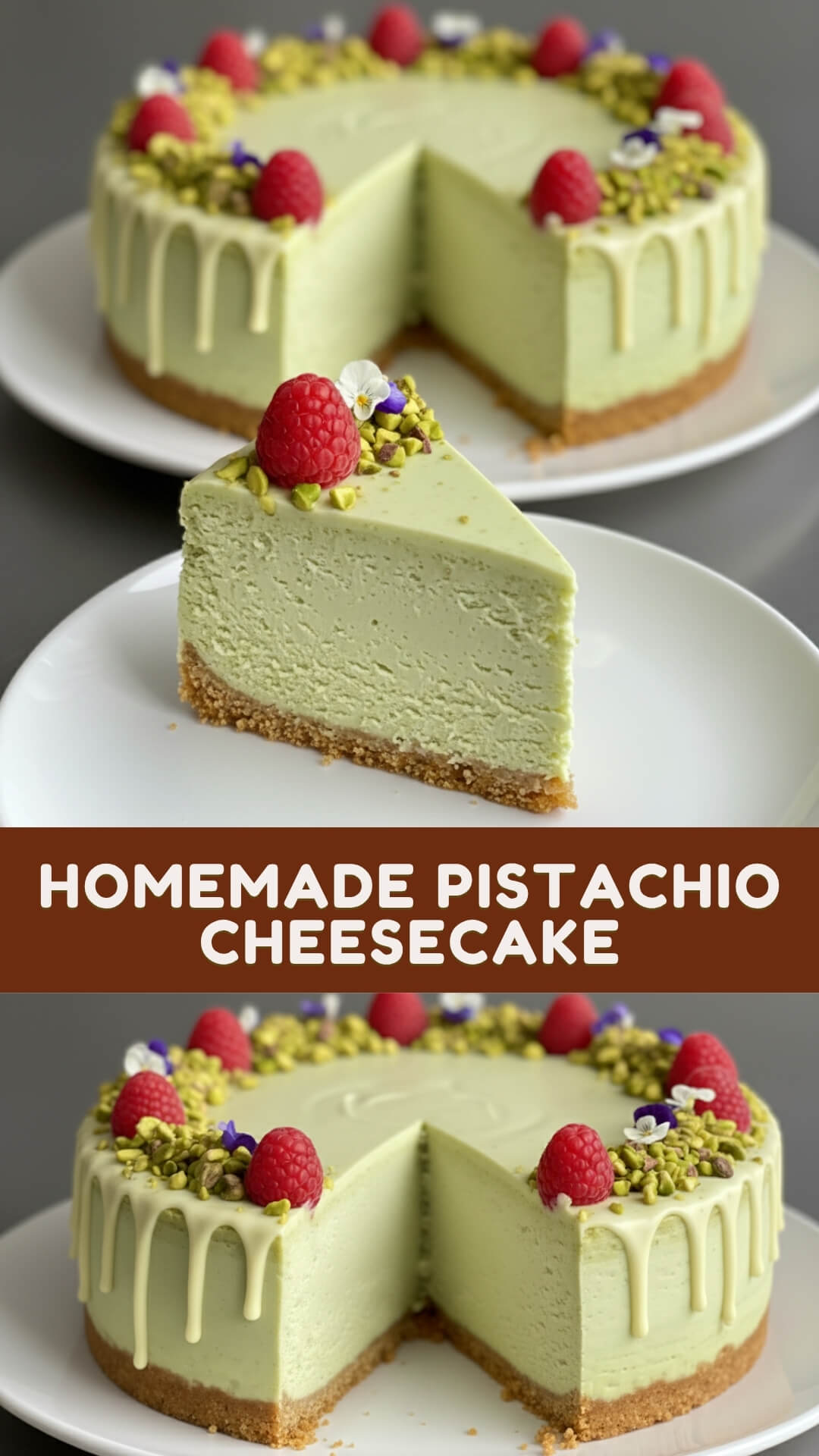 Pistachio Cheesecake
