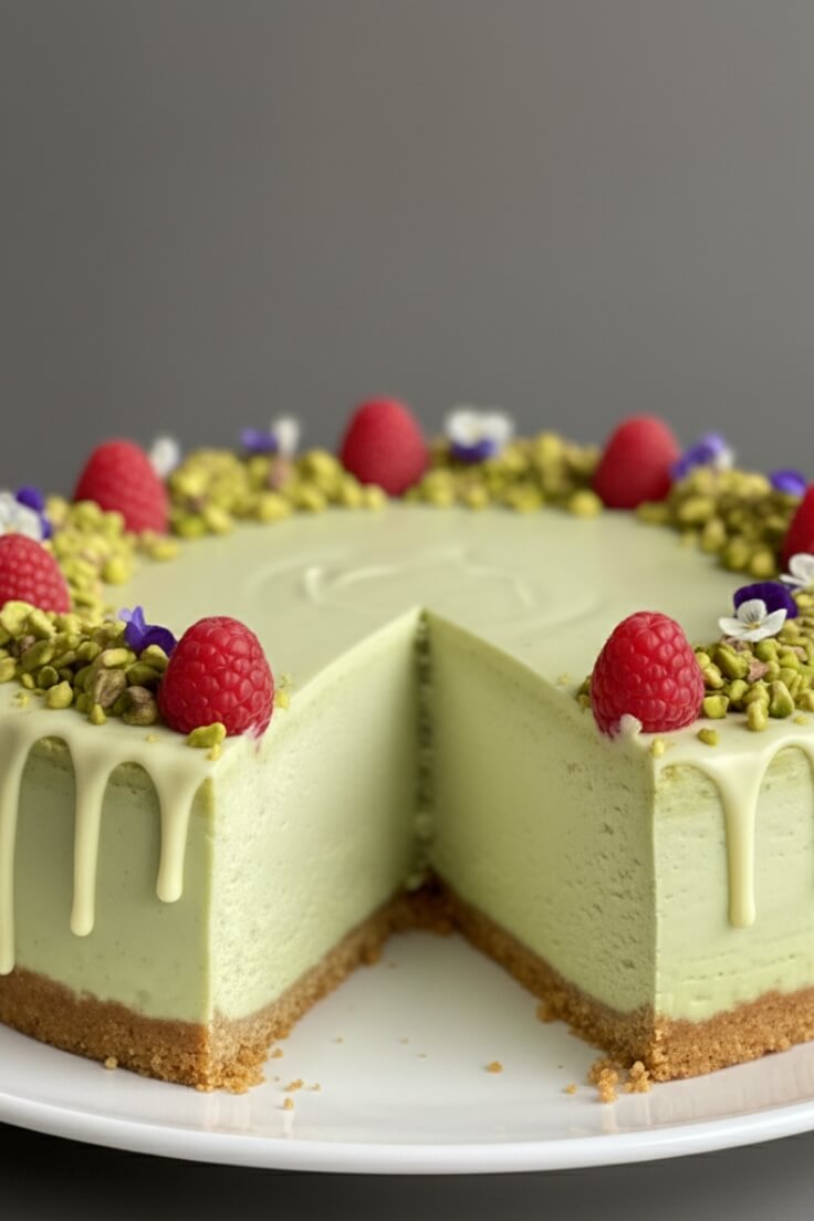 Pistachio Cheesecake