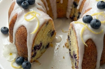 Homemade Blueberry Bundt Cake – Sweet, Soft & Irresistible