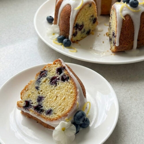 Homemade Blueberry Bundt Cake – Sweet, Soft & Irresistible