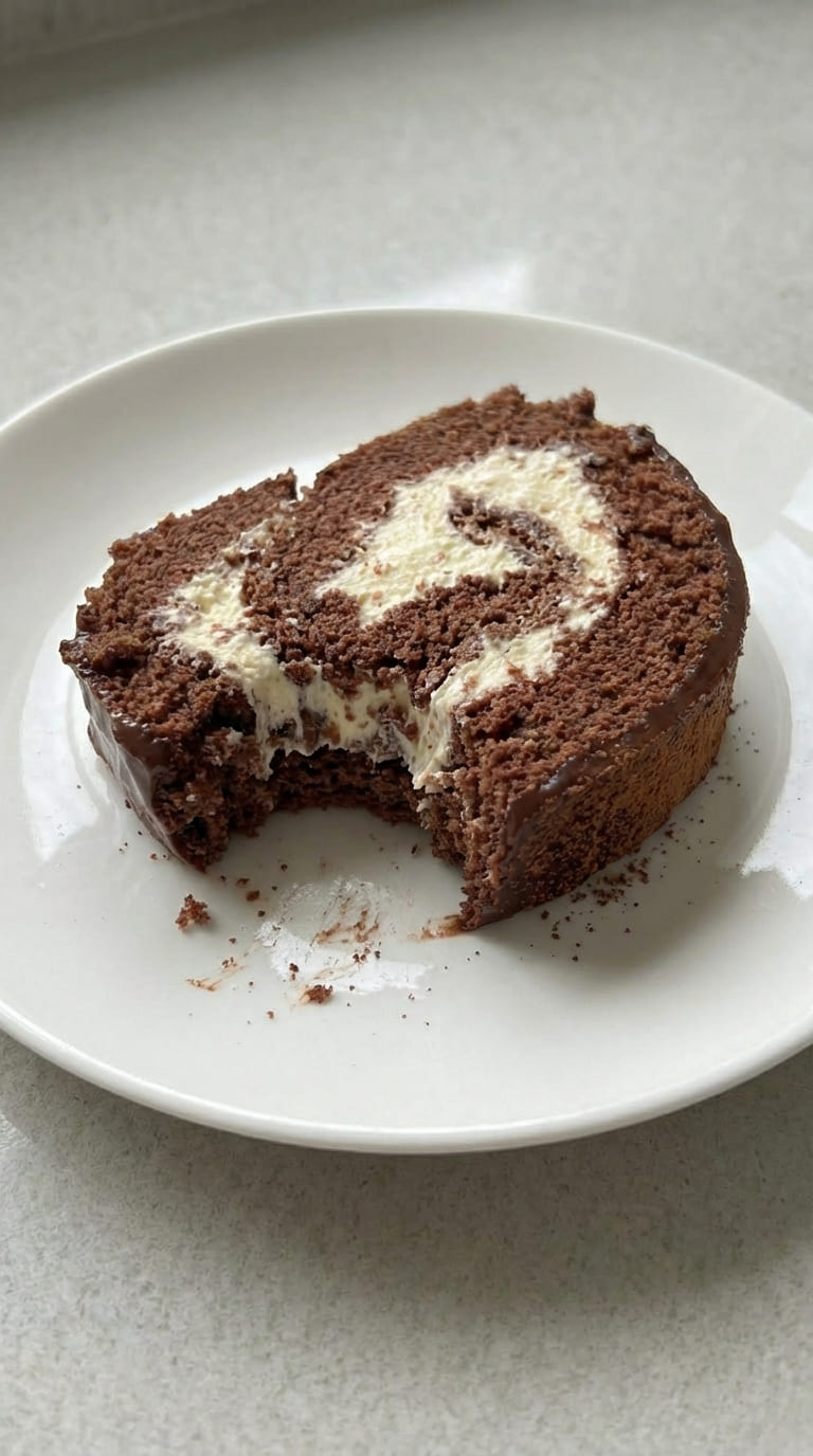 Easy Chocolate Swiss Roll Recipe with Rich Chocolate Flavor