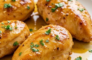 Juicy Honey Garlic Butter Chicken with Rich Sauce
