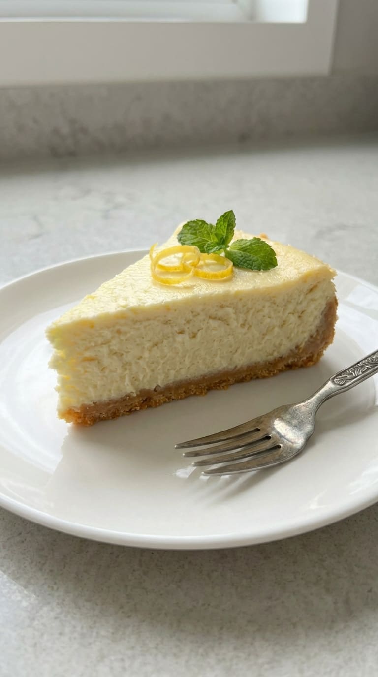 Lemon Ricotta Cheesecake