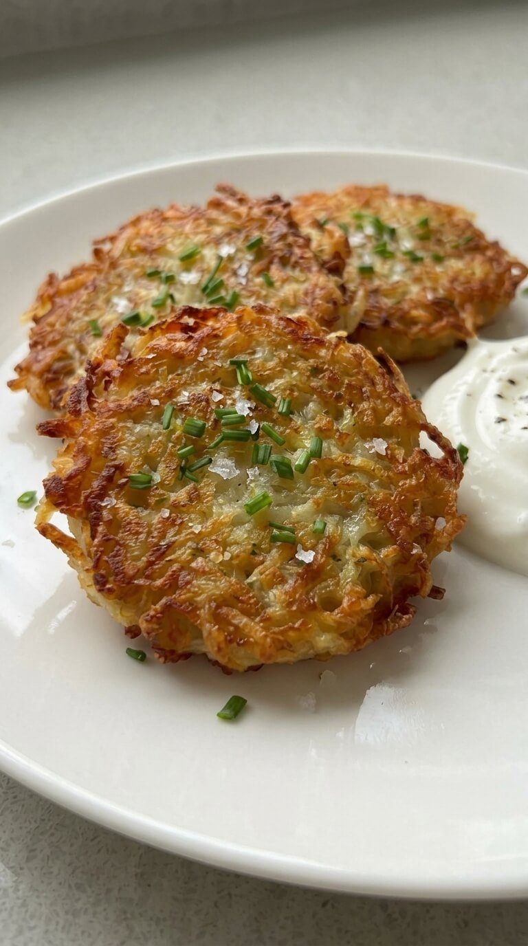 Crispy Mini Potato Pancakes, The Perfect Savory Snack