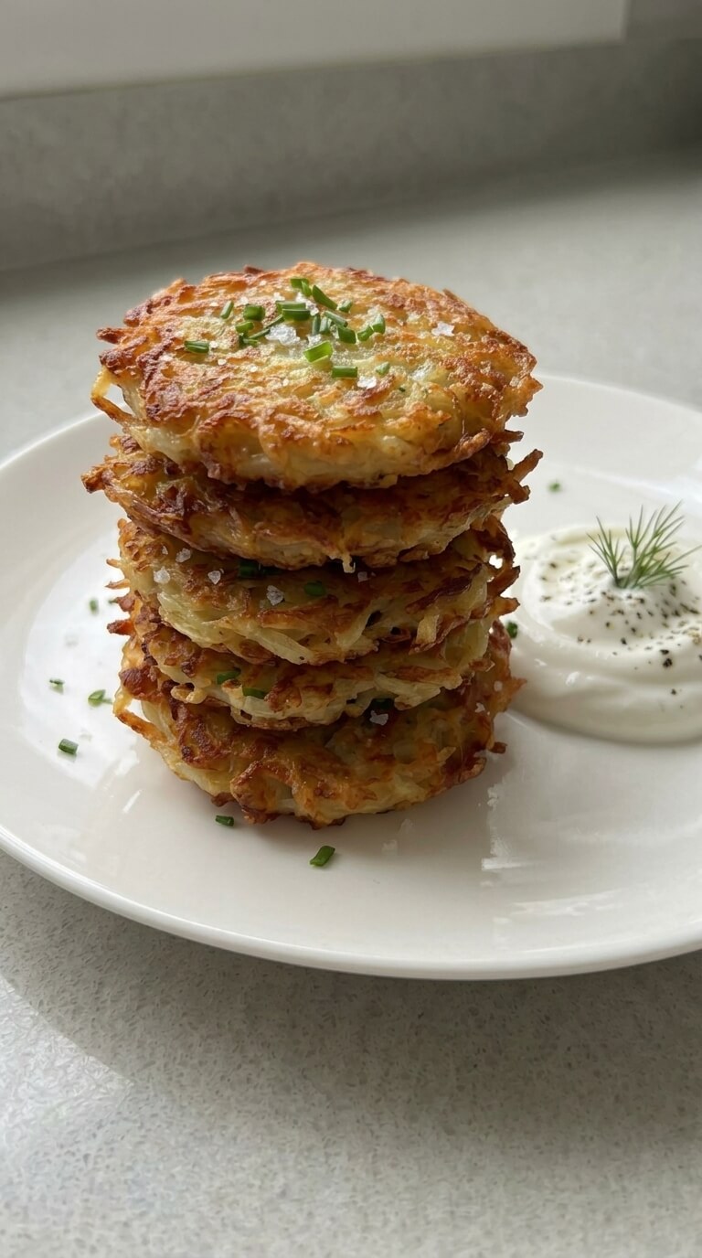Crispy Mini Potato Pancakes, The Perfect Savory Snack