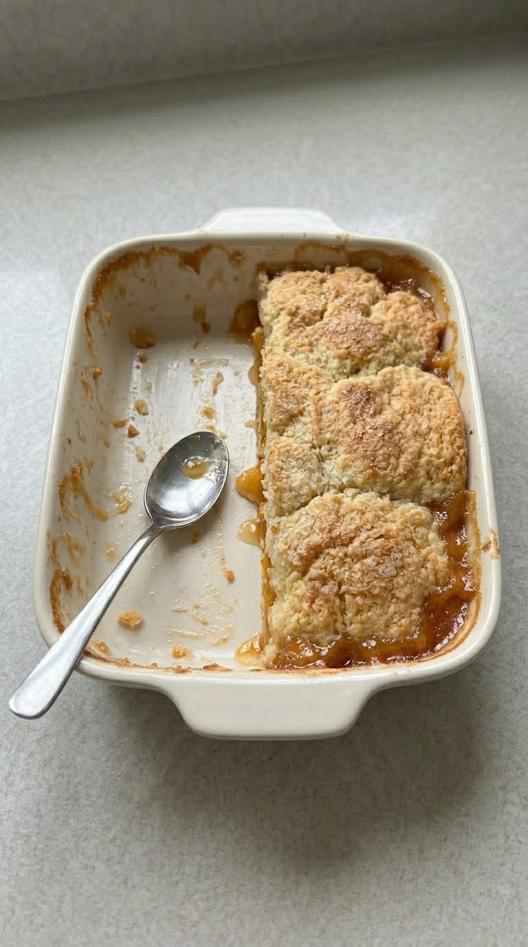 Peach Cobbler – Classic Southern Dessert (So Easy!)