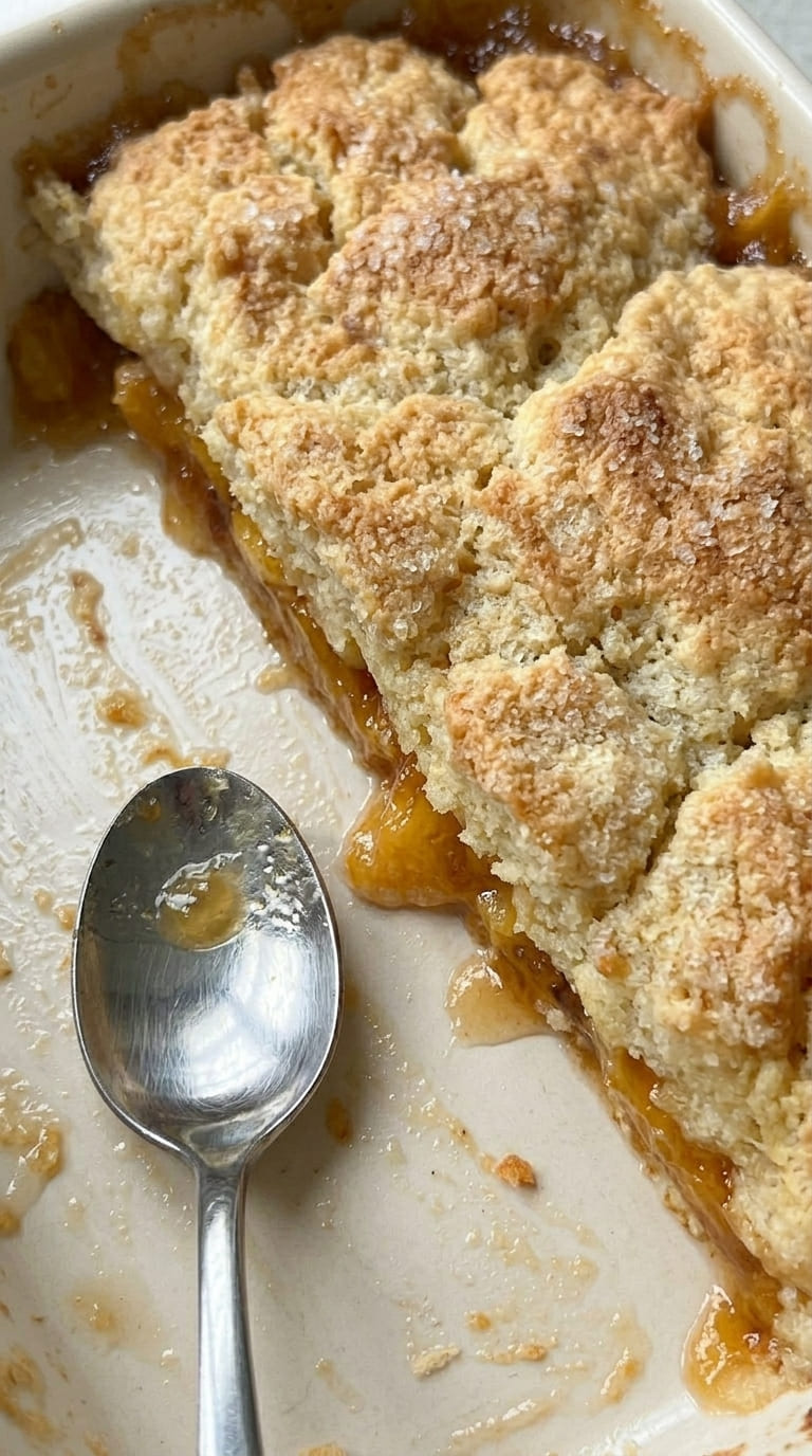 Peach Cobbler – Classic Southern Dessert (So Easy!)