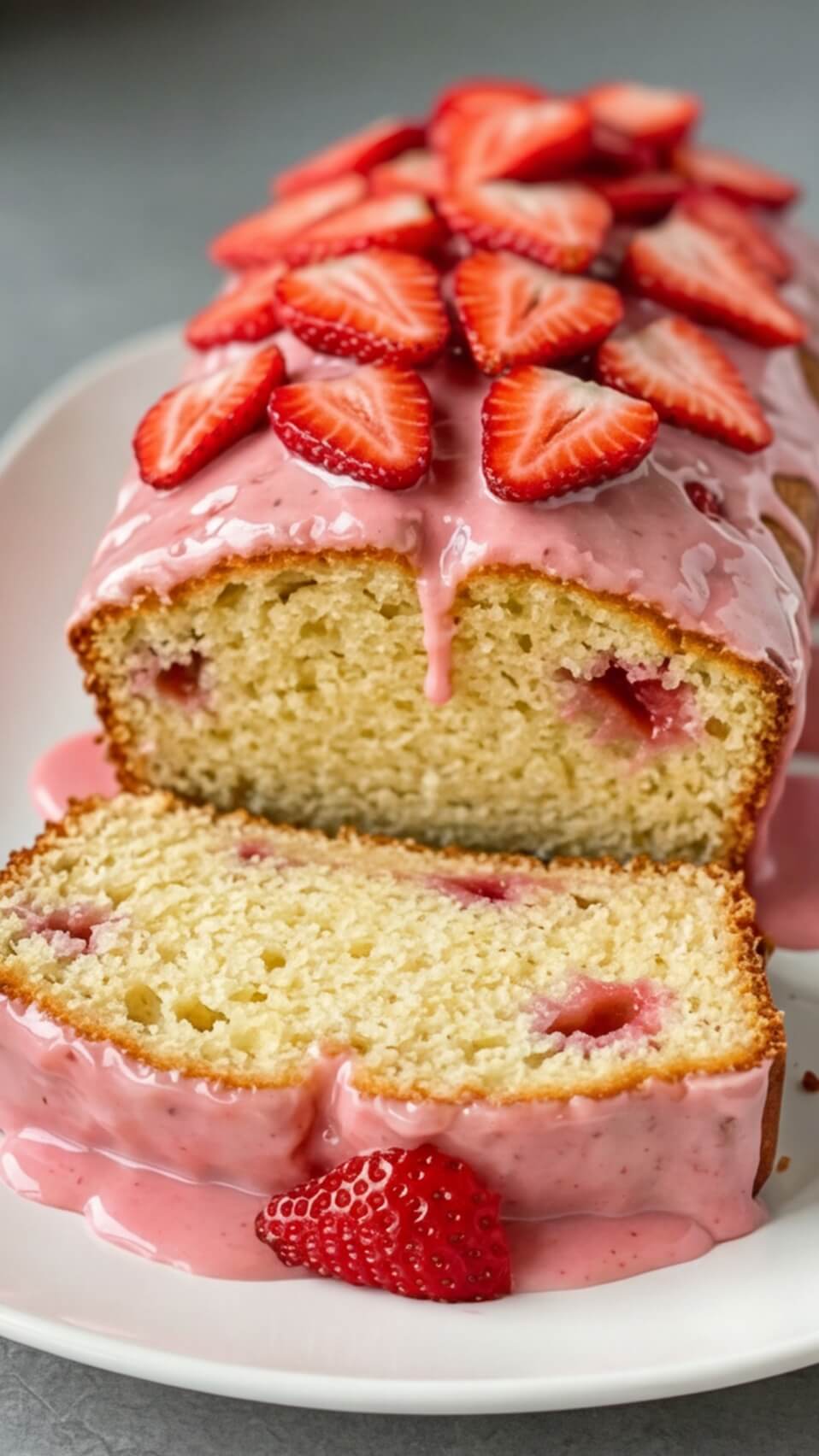 Strawberry Bread – Moist, Sweet & Bursting with Berries