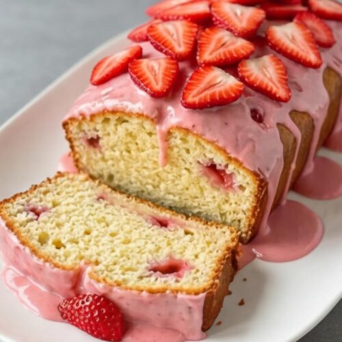 Strawberry Bread – Moist, Sweet & Bursting with Berries