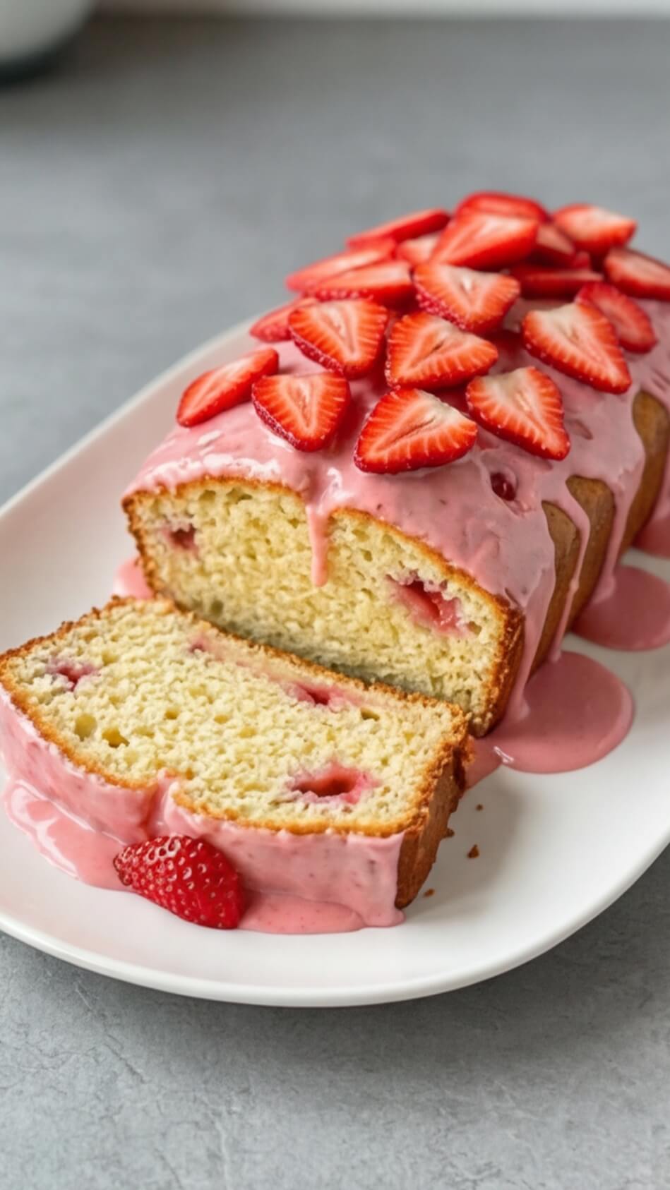 Strawberry Bread – Moist, Sweet & Bursting with Berries