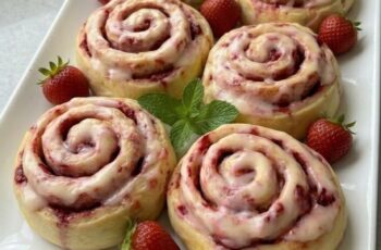 Best Strawberry Rolls – Soft Dough & Juicy Filling