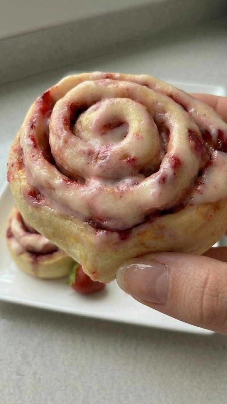 Best Strawberry Rolls – Soft Dough & Juicy Filling