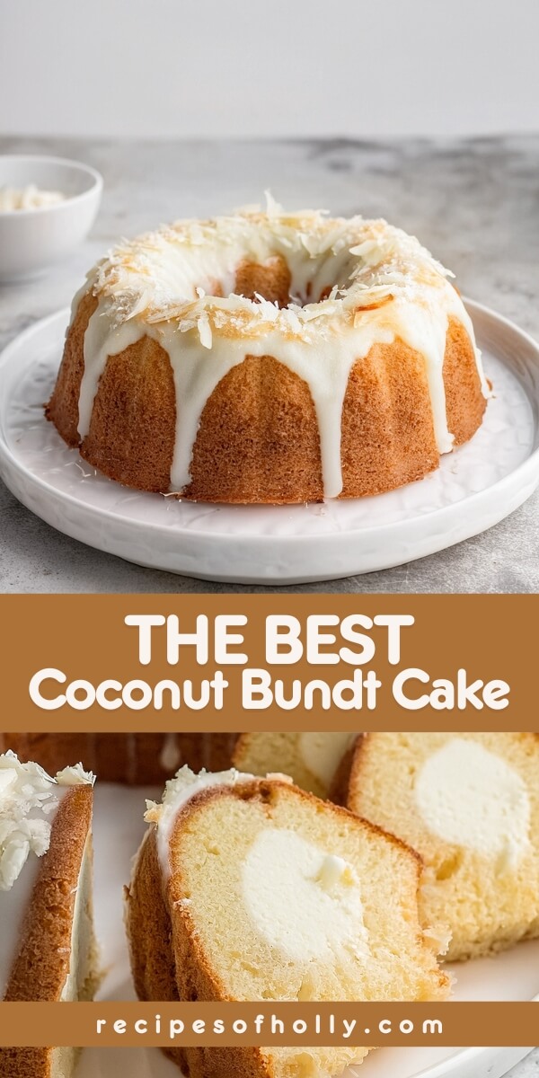 Whether it's for brunch, birthdays, holidays, or a weekday dessert, this Coconut Bundt Cake is sure to please.