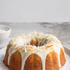 Whether it's for brunch, birthdays, holidays, or a weekday dessert, this Coconut Bundt Cake is sure to please.