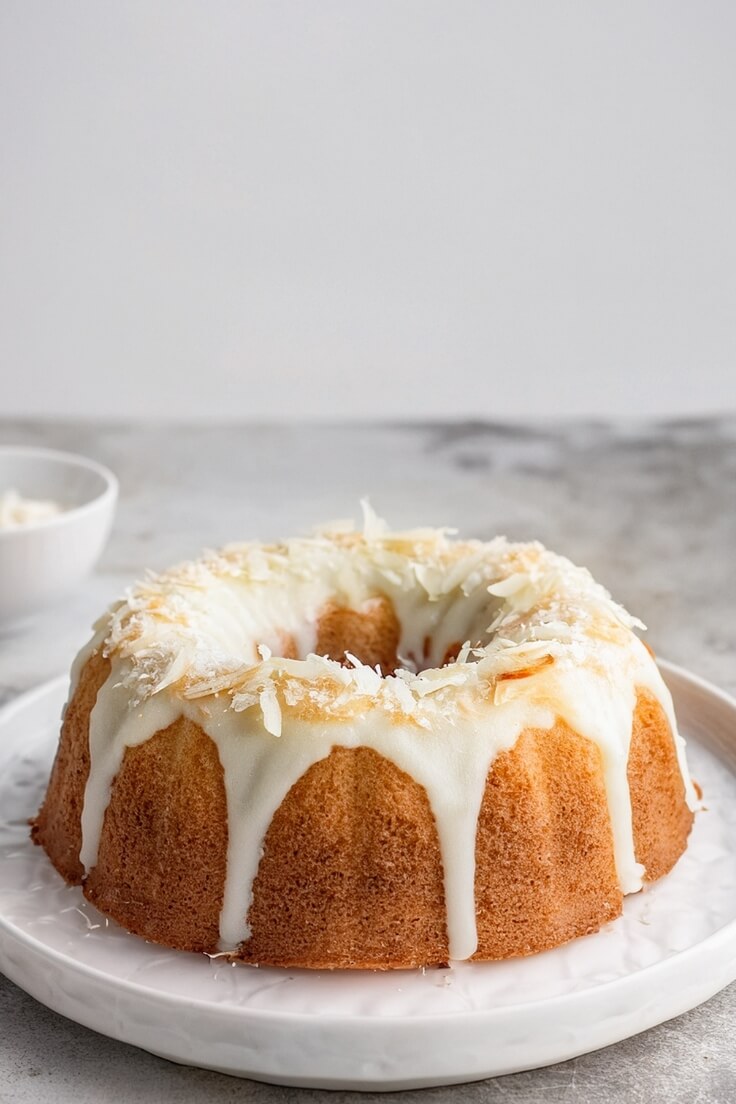 Whether it's for brunch, birthdays, holidays, or a weekday dessert, this Coconut Bundt Cake is sure to please.