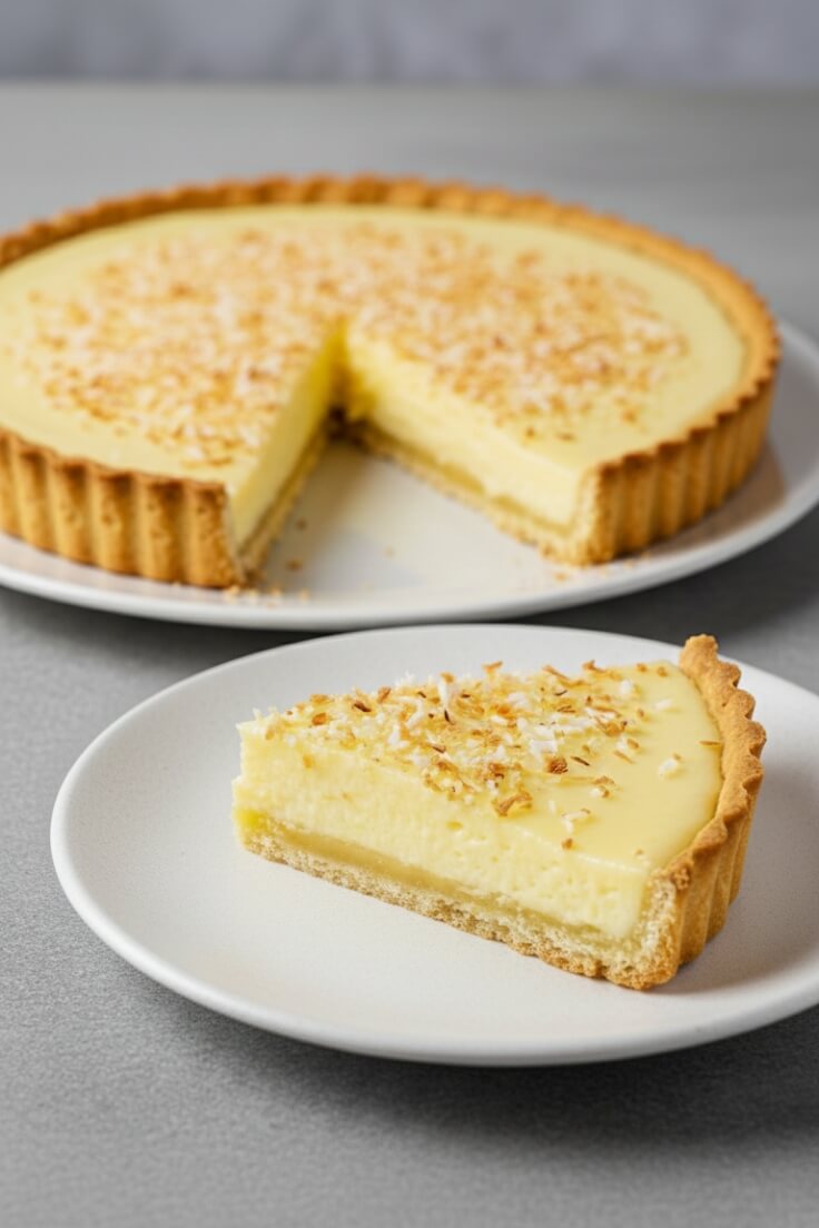 Coconut Lemon Tart Recipe