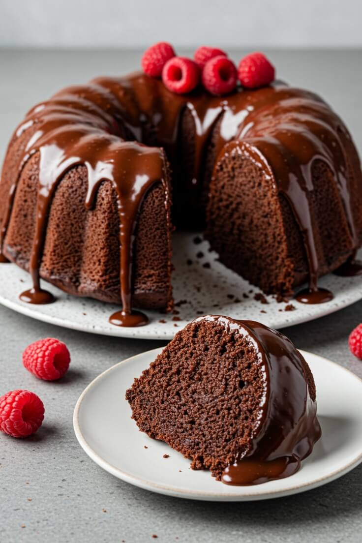 Easy Chocolate Bundt Cake – Rich & Moist